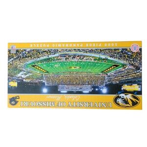 Master Pieces Puzzle University Of Missouri Stadium 1000 pc Panoramic New Open